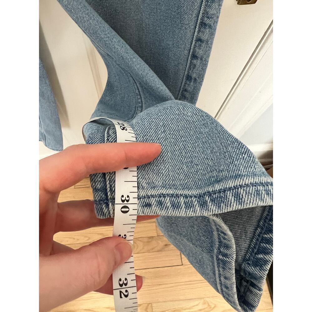 Hollister Women's 25 1R Butterfly Jeans Ultra High Rise Dad Light Wash L31 - Picture 7 of 14